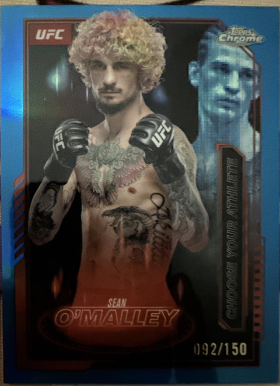 Sean O'Malley [Blue Refractor] #MCL-6