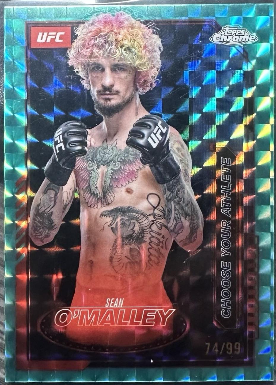Sean O'Malley [Geometric Green Refractor] #MCL-6