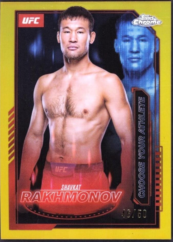 Shavkat Rakhmonov [Gold Refractor] #MCL-17