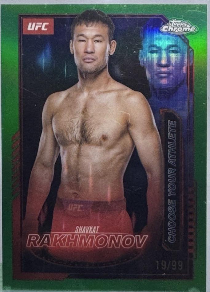 Shavkat Rakhmonov [Green Refractor] #MCL-17