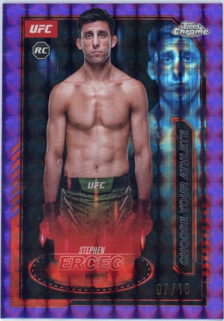 Stephen Erceg [Geometric Purple Refractor] #MCL-3
