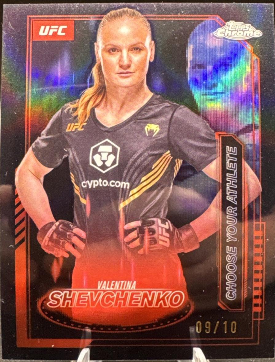Valentina Shevchenko [Black Refractor] #MCL-20