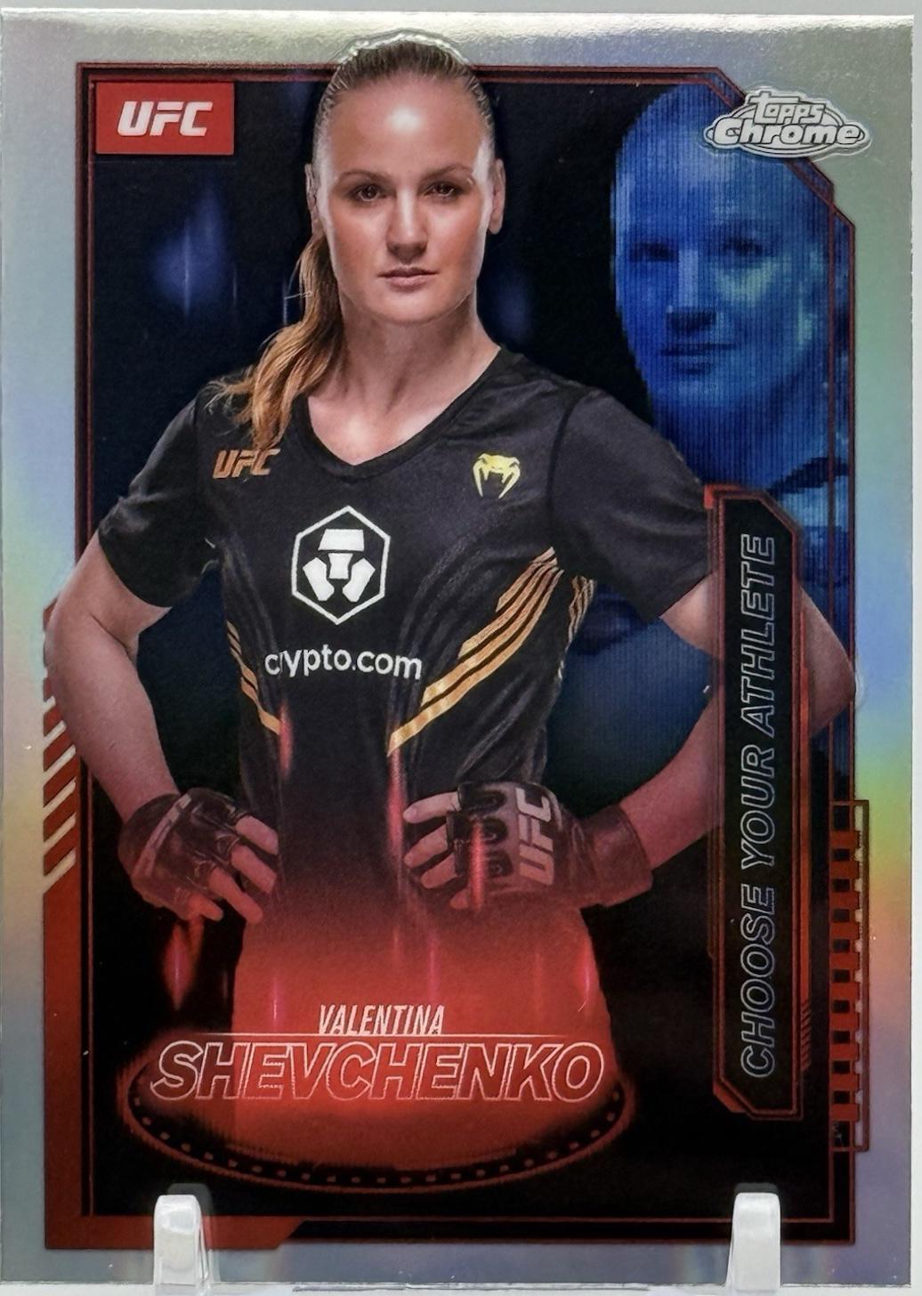 Valentina Shevchenko [Refractor] #MCL-20
