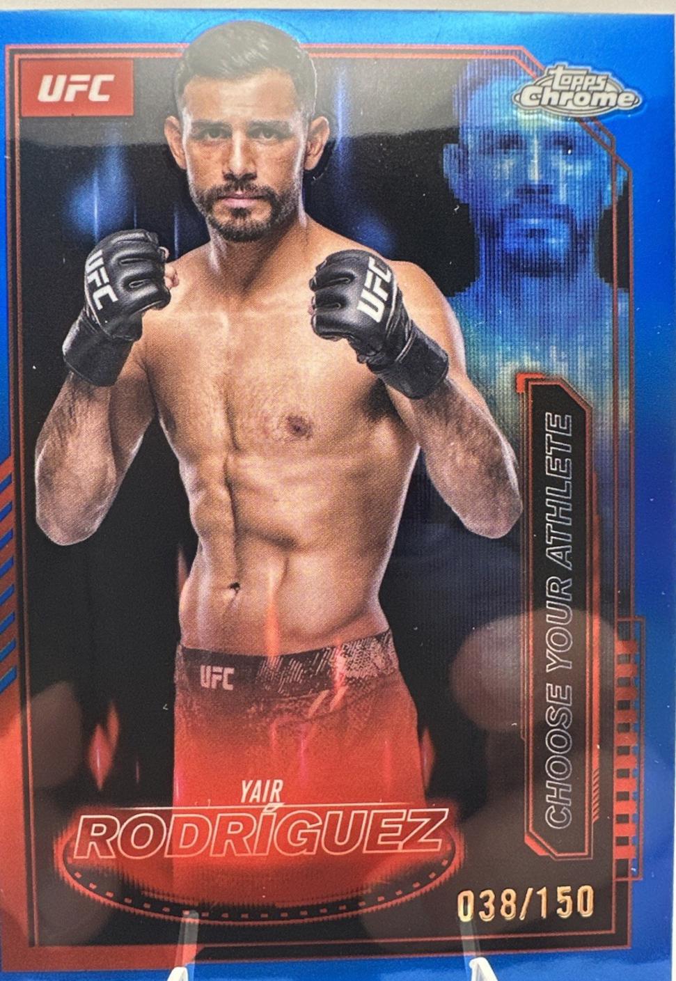 Yair Rodriguez [Blue Refractor] #MCL-9