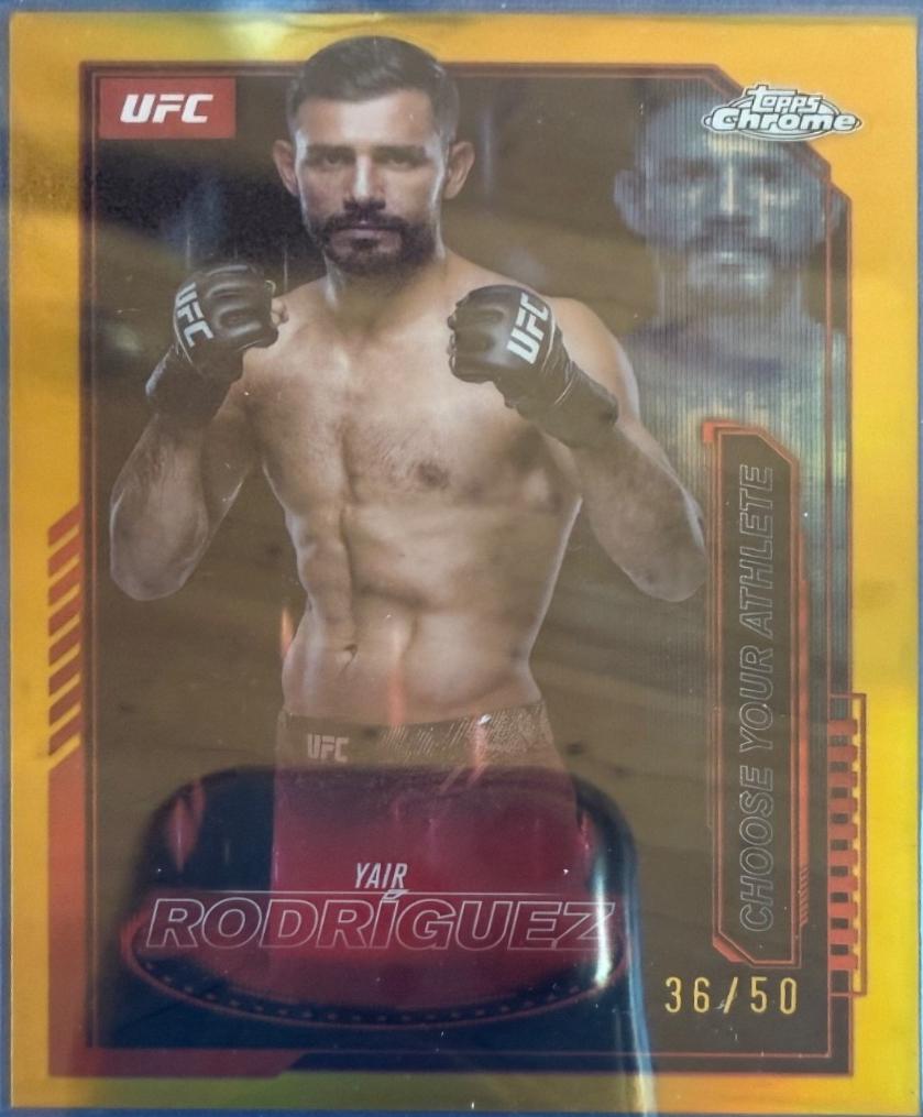 Yair Rodriguez [Geometric Gold Refractor] #MCL-9