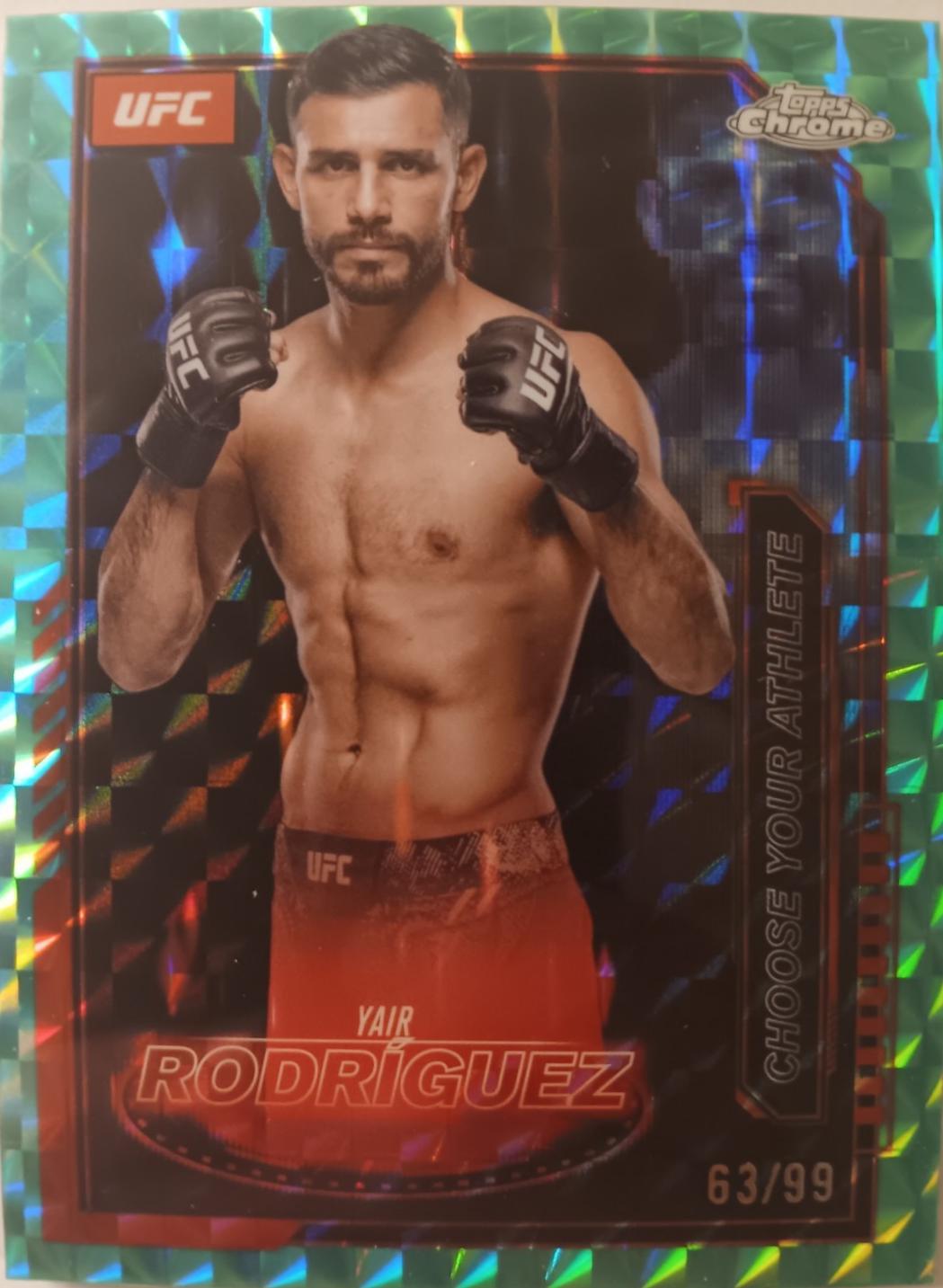 Yair Rodriguez [Geometric Green Refractor] #MCL-9
