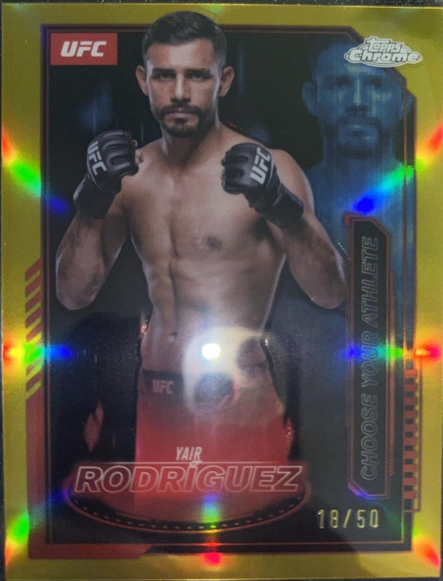 Yair Rodriguez [Gold Refractor] #MCL-9