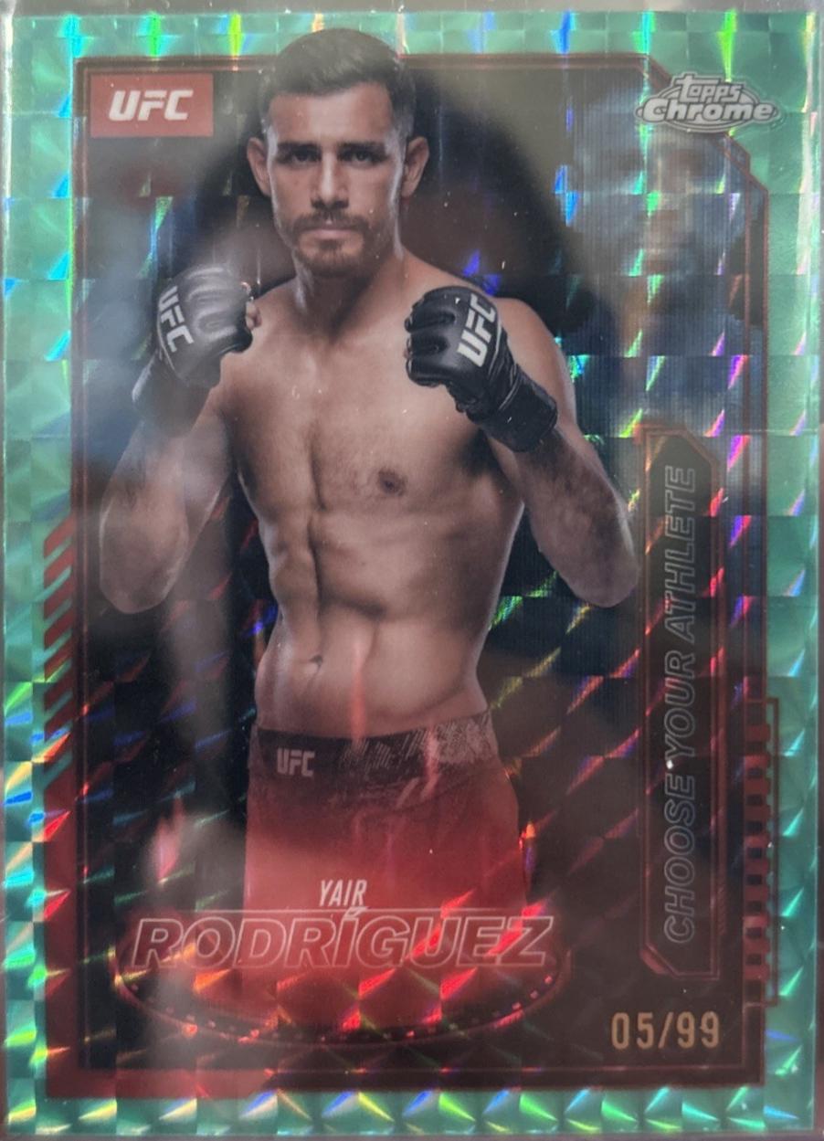 Yair Rodriguez [Green Refractor] #MCL-9