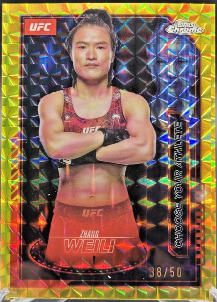 Zhang Weili [Geometric Gold Refractor] #MCL-10