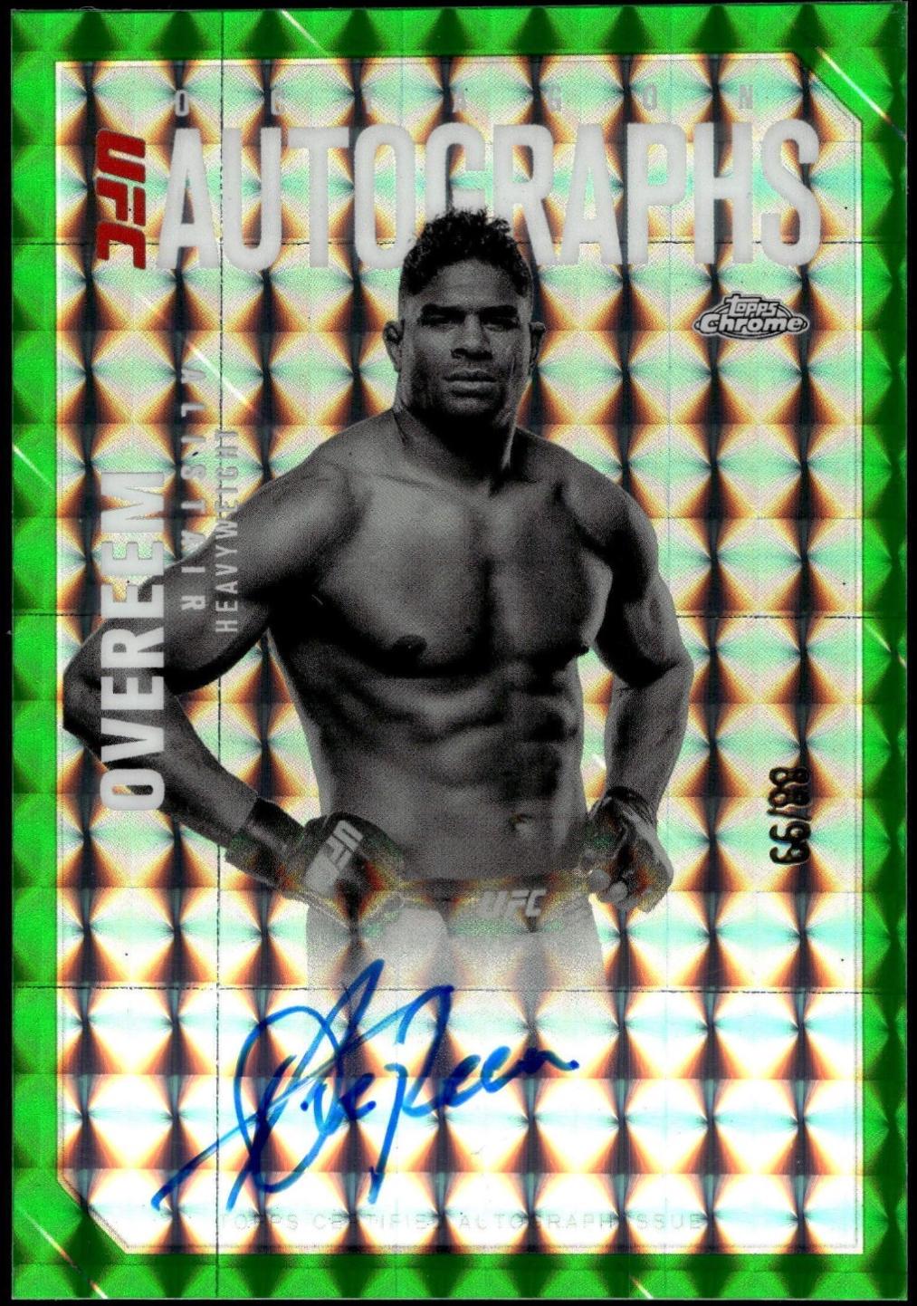 Alistair Overeem [Geometric Green Refractor] #OLA-AO