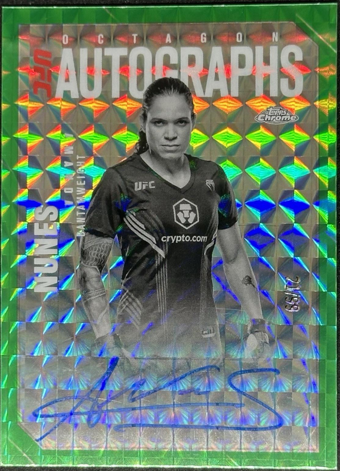 Amanda Nunes [Geometric Green Refractor] #OLA-AN