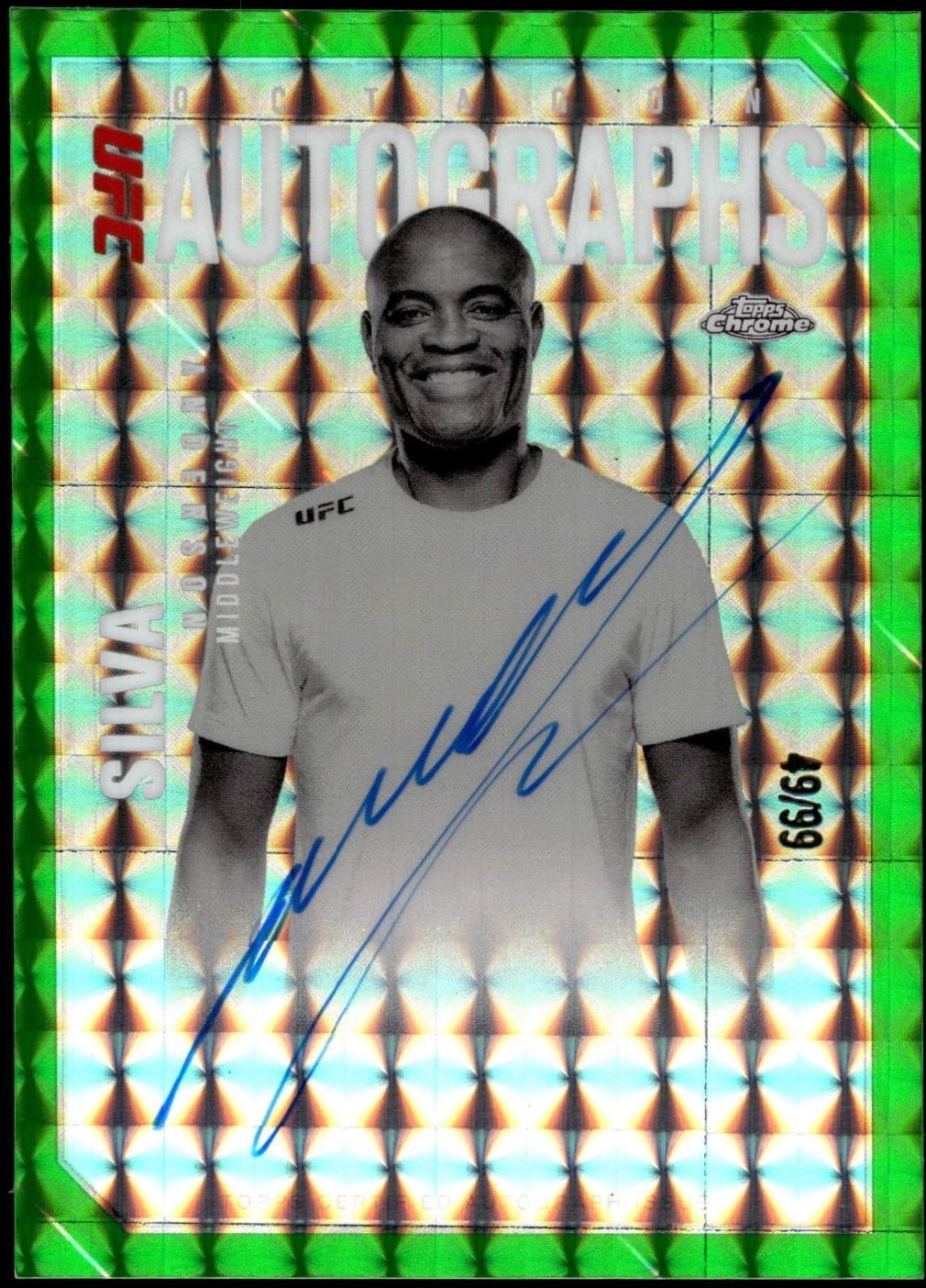 Anderson Silva [Geometric Green Refractor] #OLA-AS