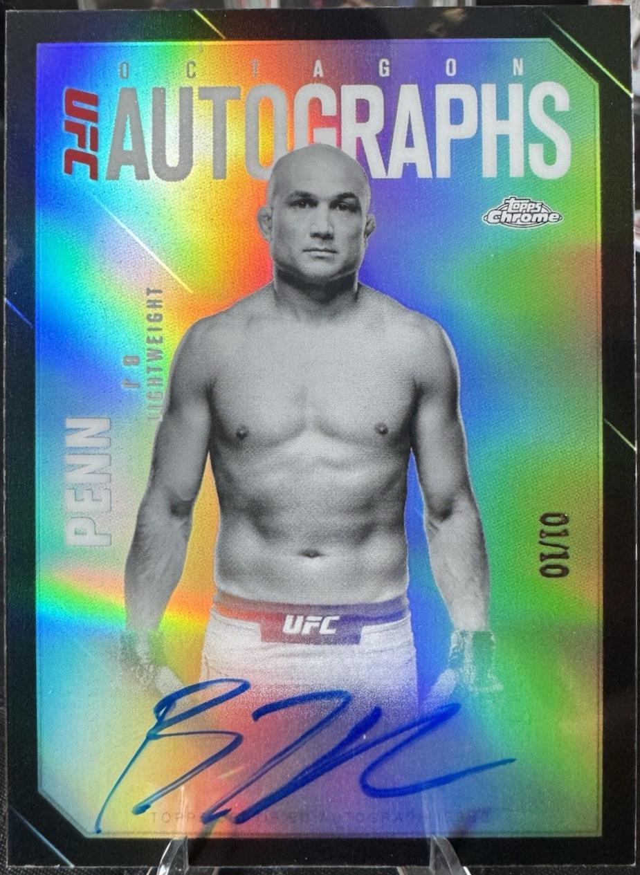 BJ Penn [Black Refractor] #OLA-BJ