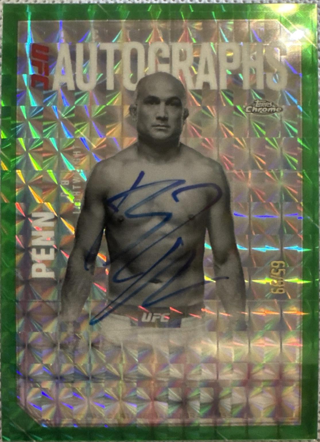 BJ Penn [Geometric Green Refractor] #OLA-BJ