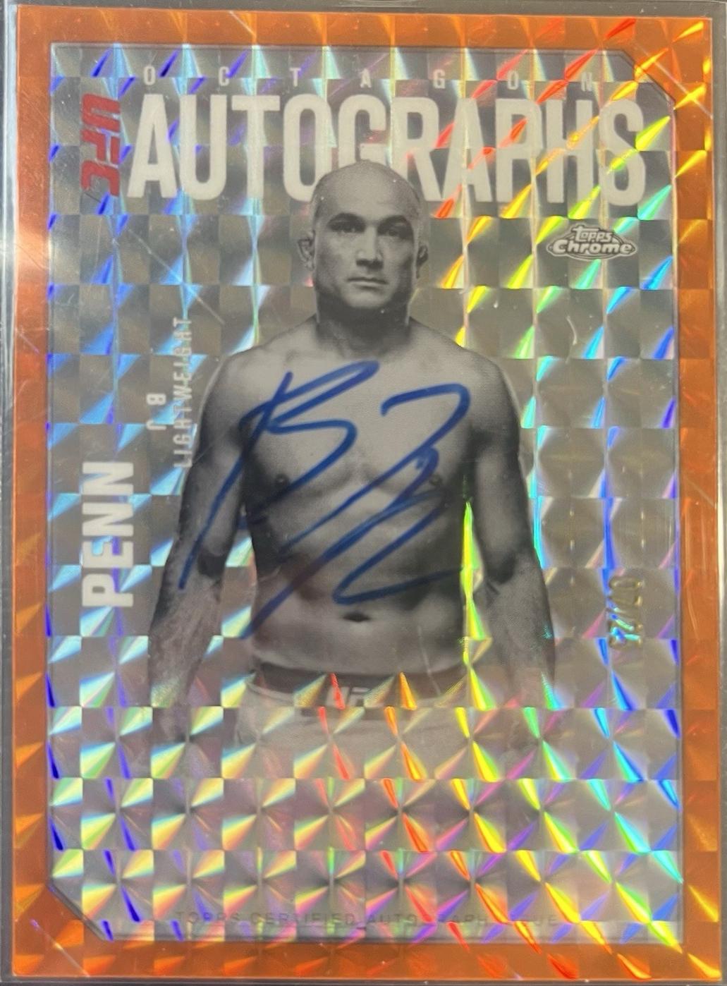 BJ Penn [Orange Refractor] #OLA-BJ