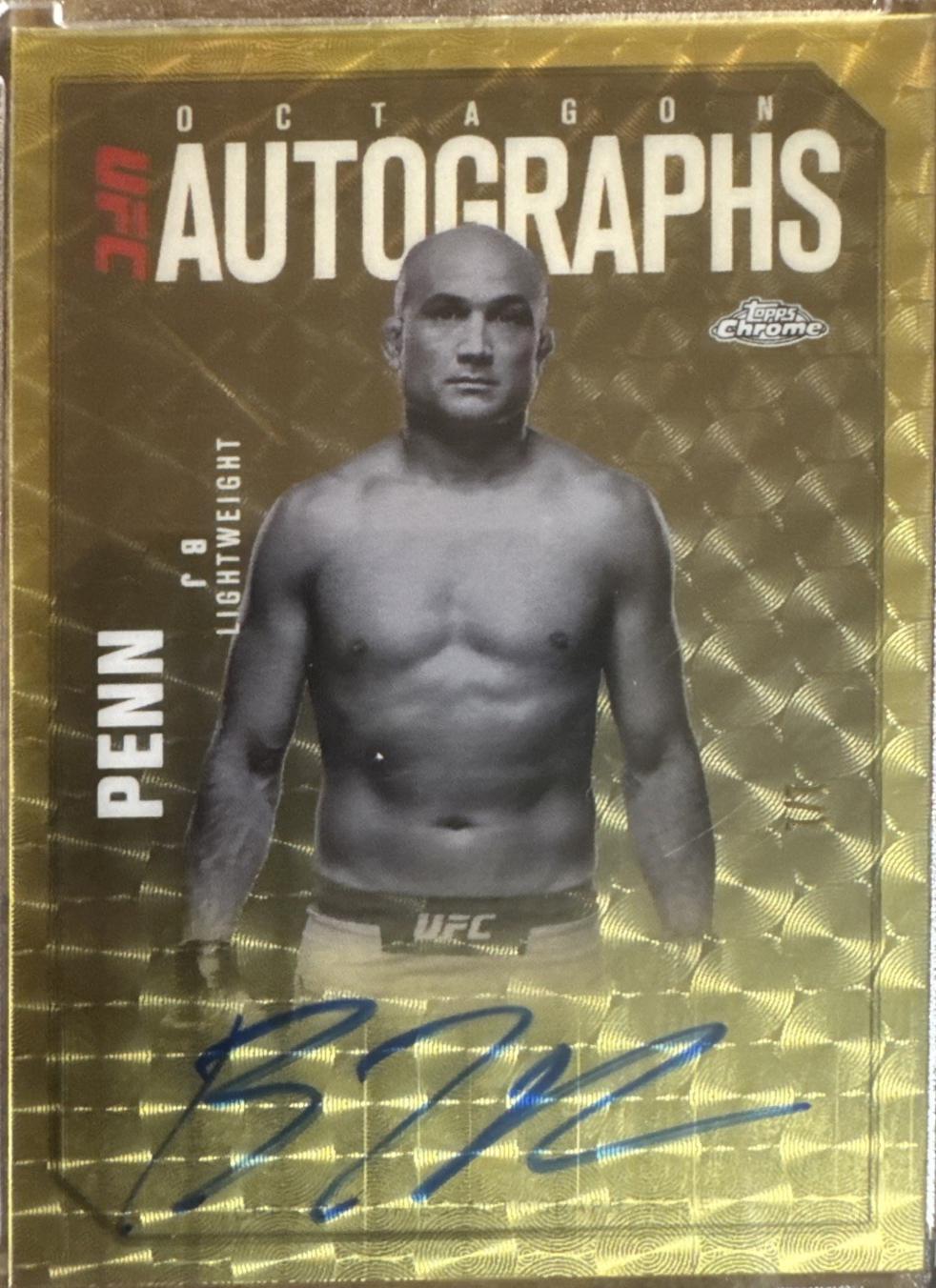 BJ Penn [SuperFractor] #OLA-BJ