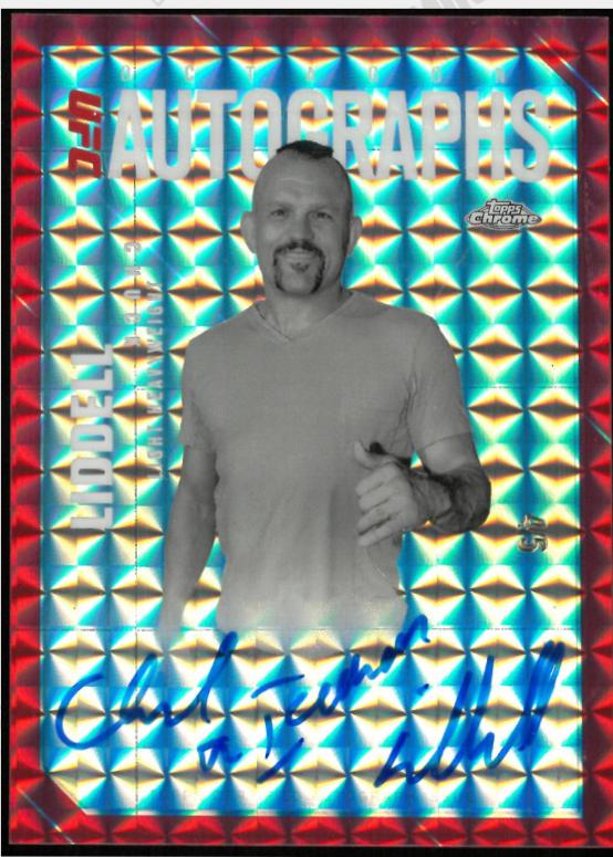 Chuck Liddell [Red Refractor] #OLA-CL
