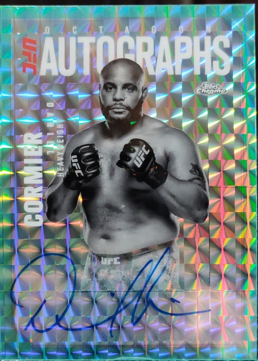 Daniel Cormier [Geometric Aqua Refractor] #OLA-DC
