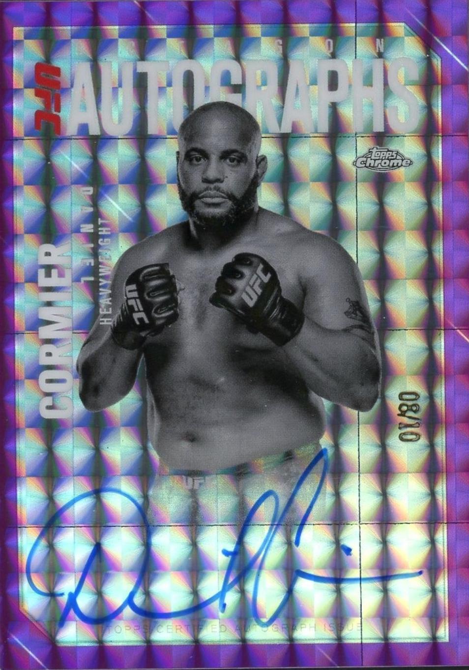 Daniel Cormier [Geometric Purple Refractor] #OLA-DC