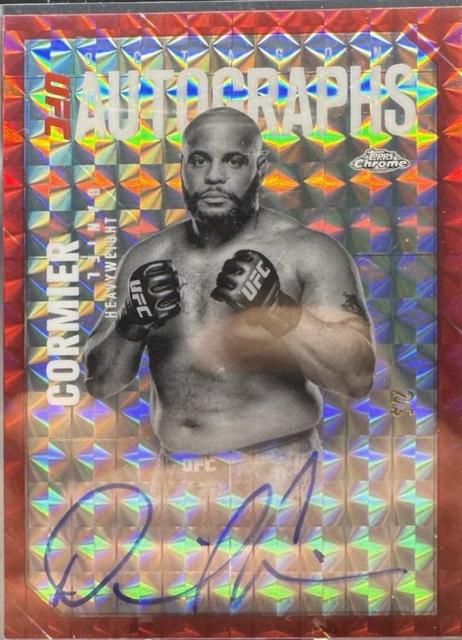 Daniel Cormier [Geometric Red Refractor] #OLA-DC