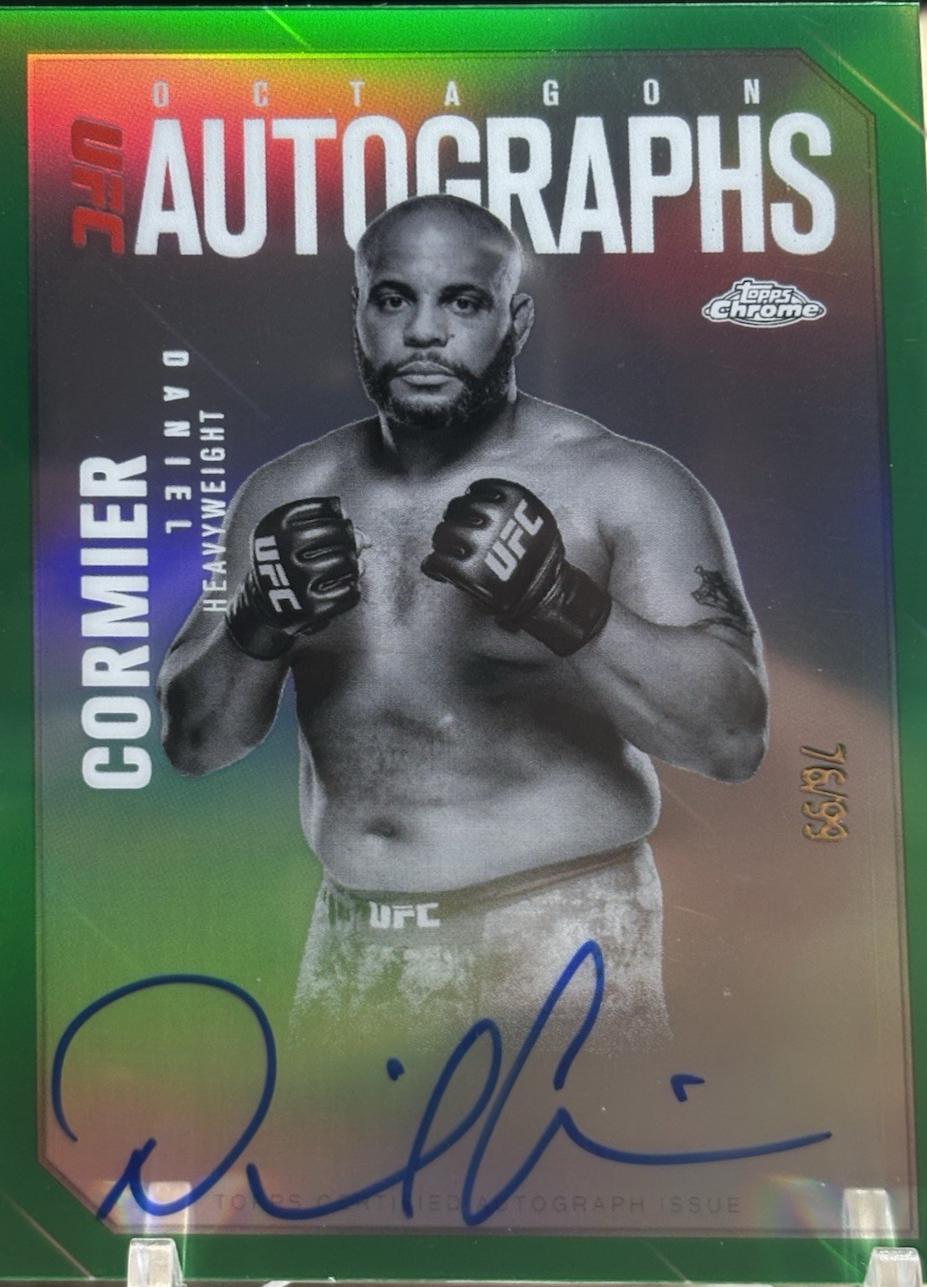 Daniel Cormier [Green Refractor] #OLA-DC