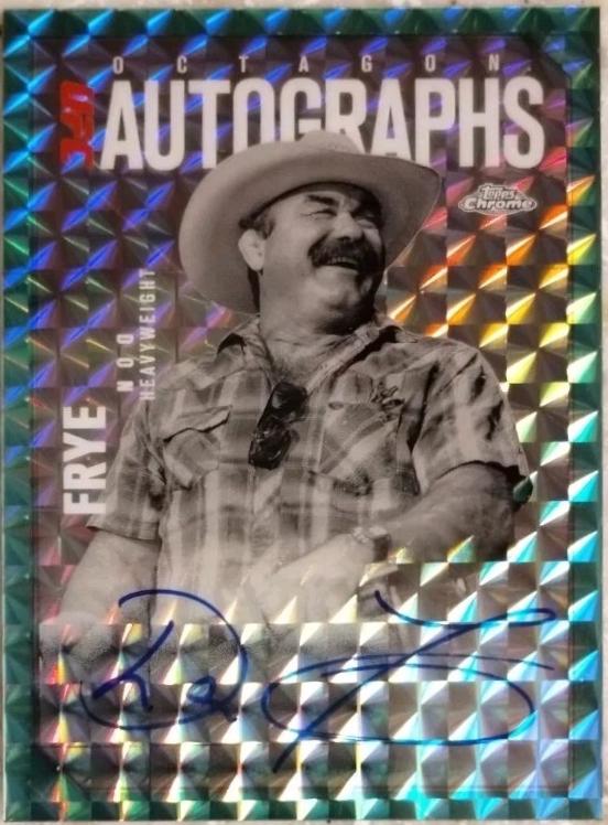 Don Frye [Geometric Aqua Refractor] #OLA-DF