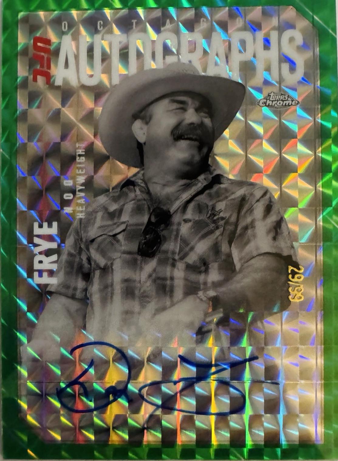 Don Frye [Geometric Green Refractor] #OLA-DF