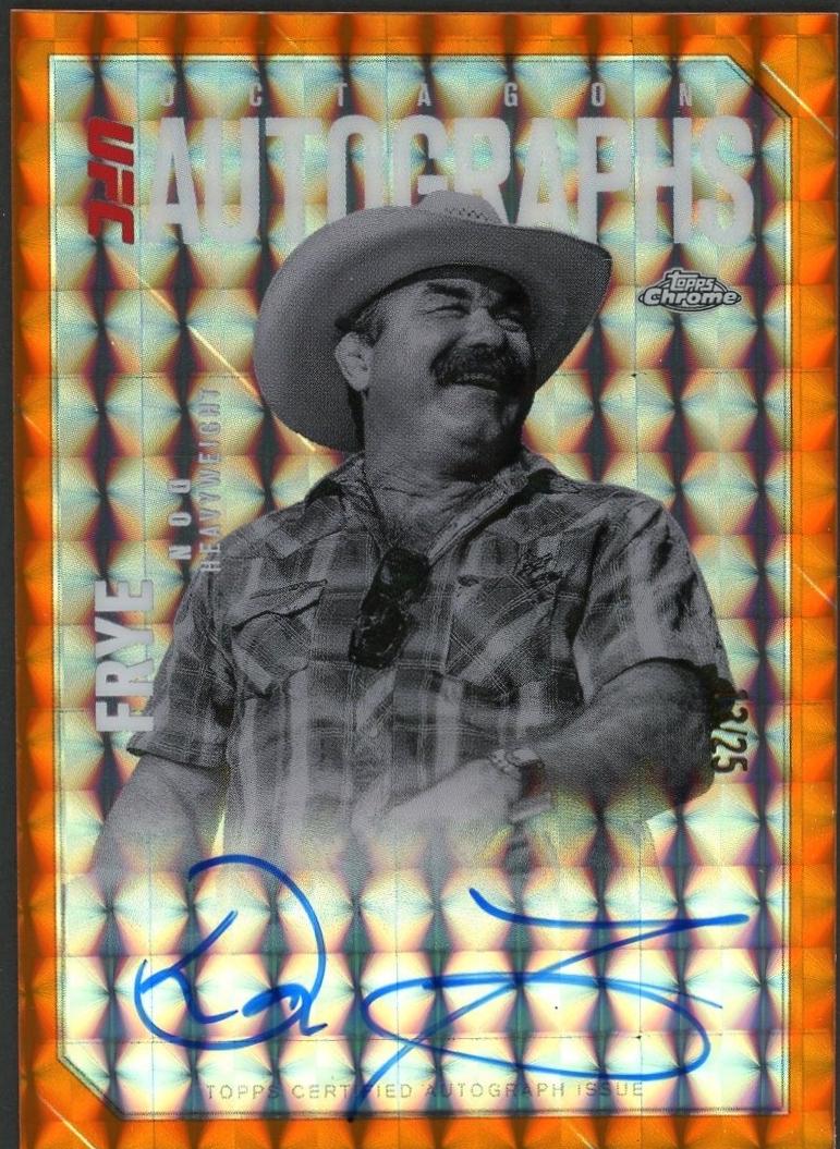 Don Frye [Geometric Orange Refractor] #OLA-DF
