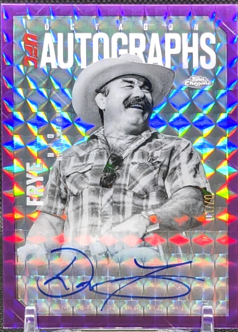 Don Frye [Geometric Purple Refractor] #OLA-DF