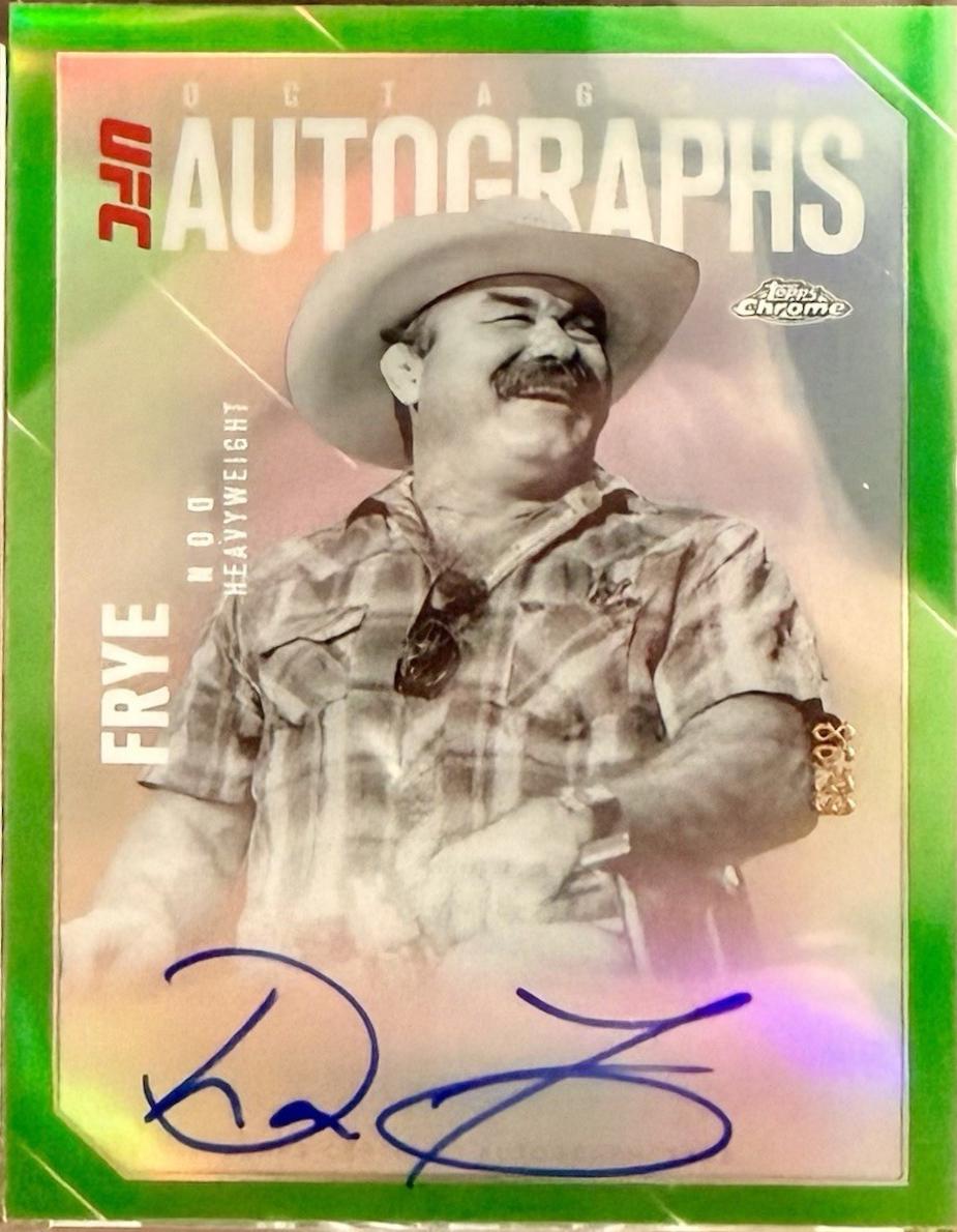 Don Frye [Green Refractor] #OLA-DF
