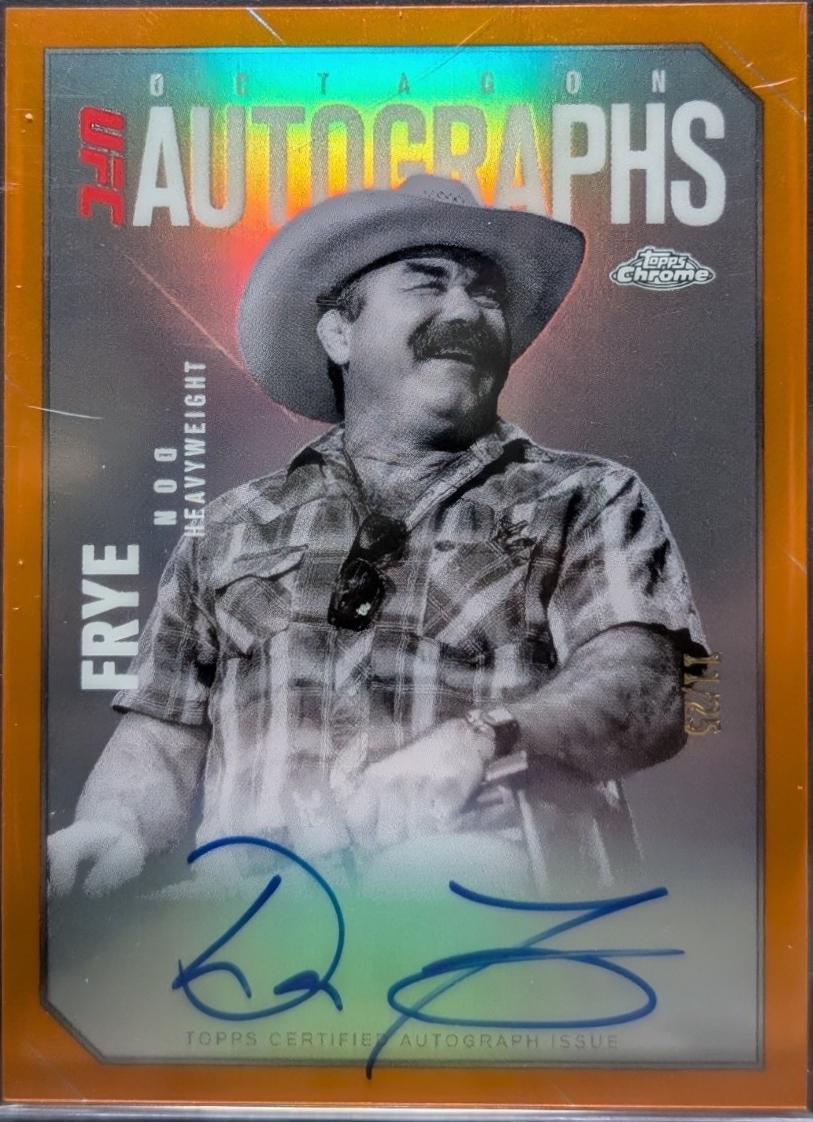 Don Frye [Orange Refractor] #OLA-DF