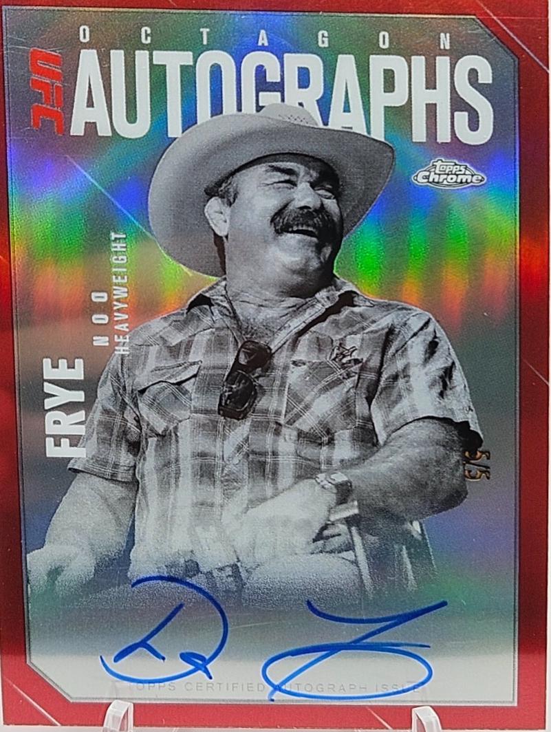 Don Frye [Red Refractor] #OLA-DF