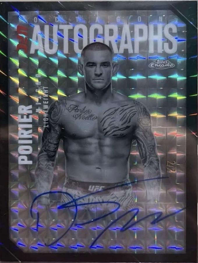 Dustin Poirier [Geometric Black Refractor] #OLA-DP