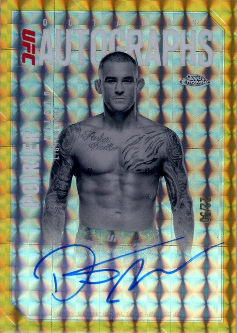 Dustin Poirier [Geometric Gold Refractor] #OLA-DP