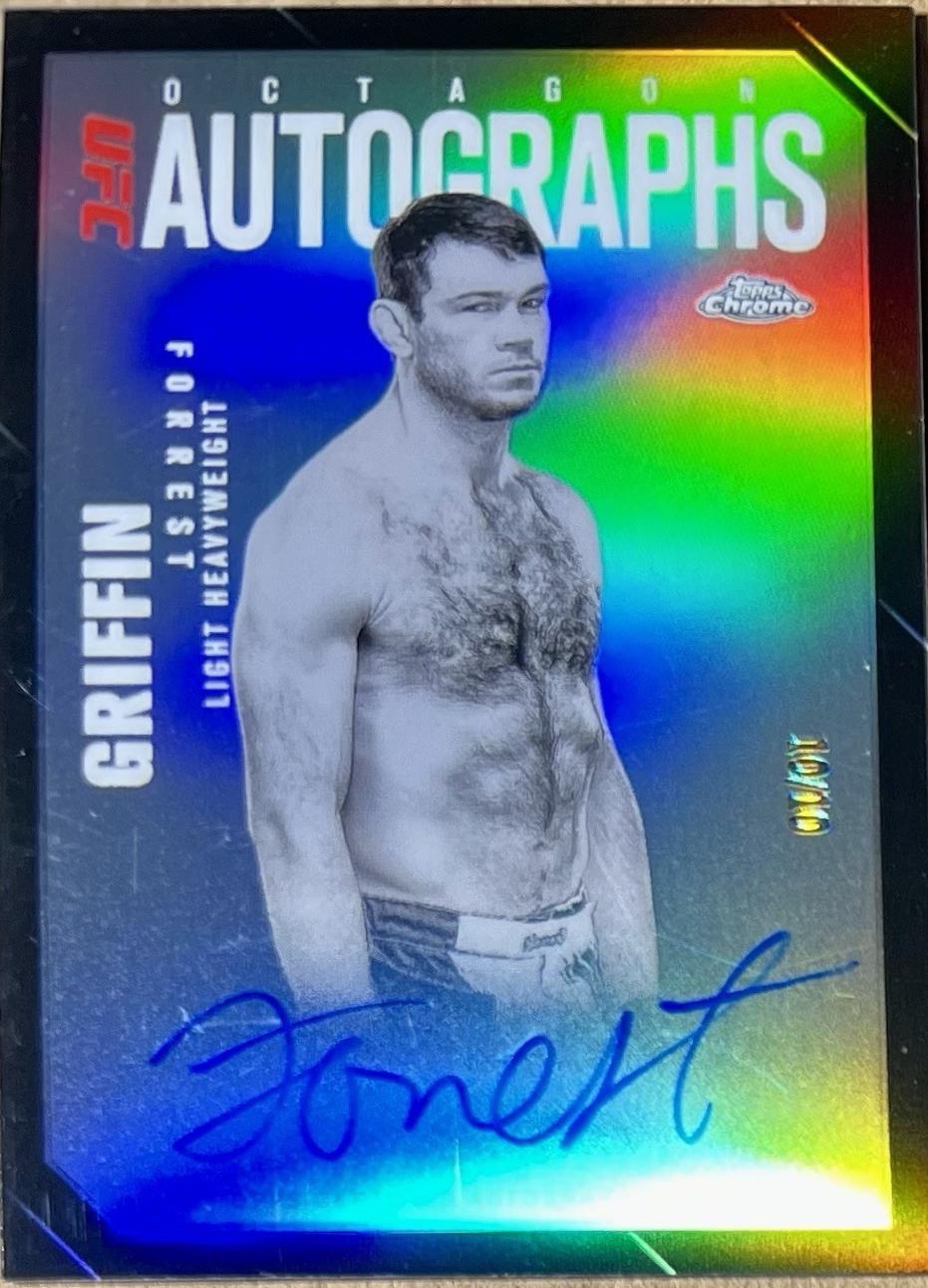 Forrest Griffin [Black Refractor] #OLA-FG