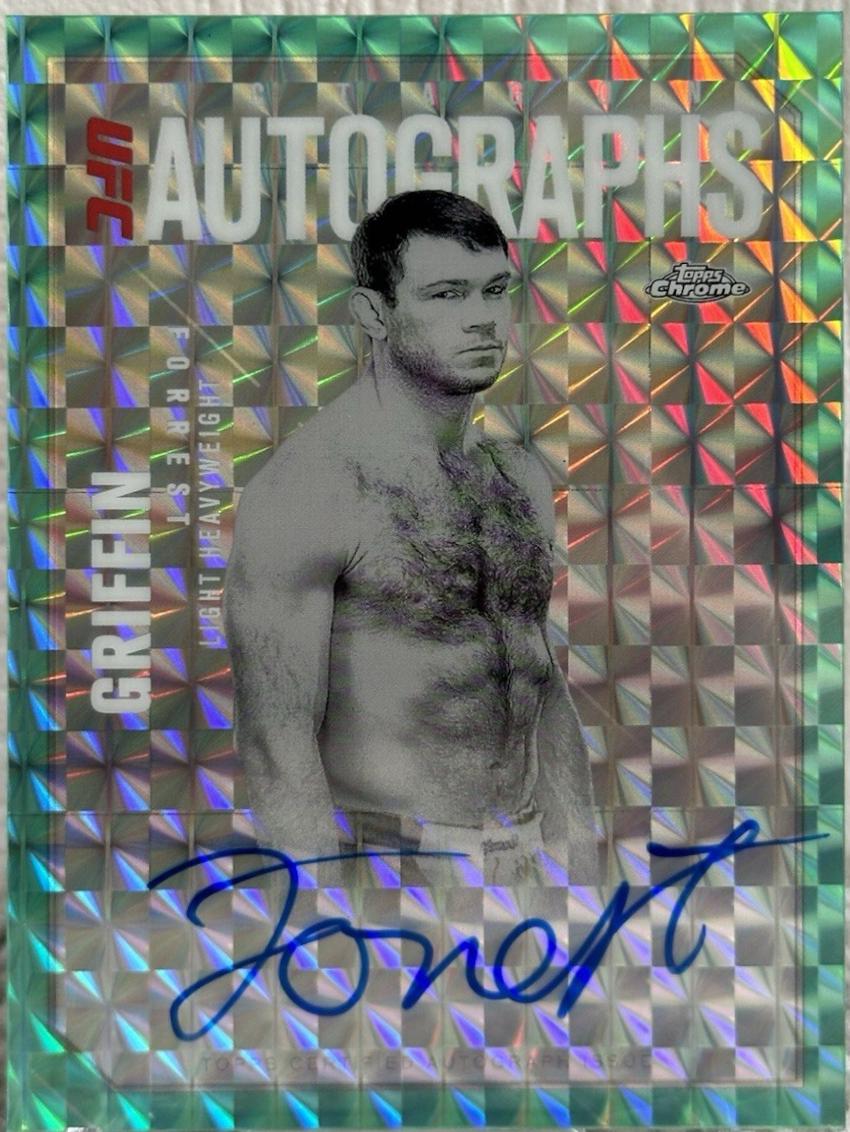 Forrest Griffin [Geometric Aqua Refractor] #OLA-FG