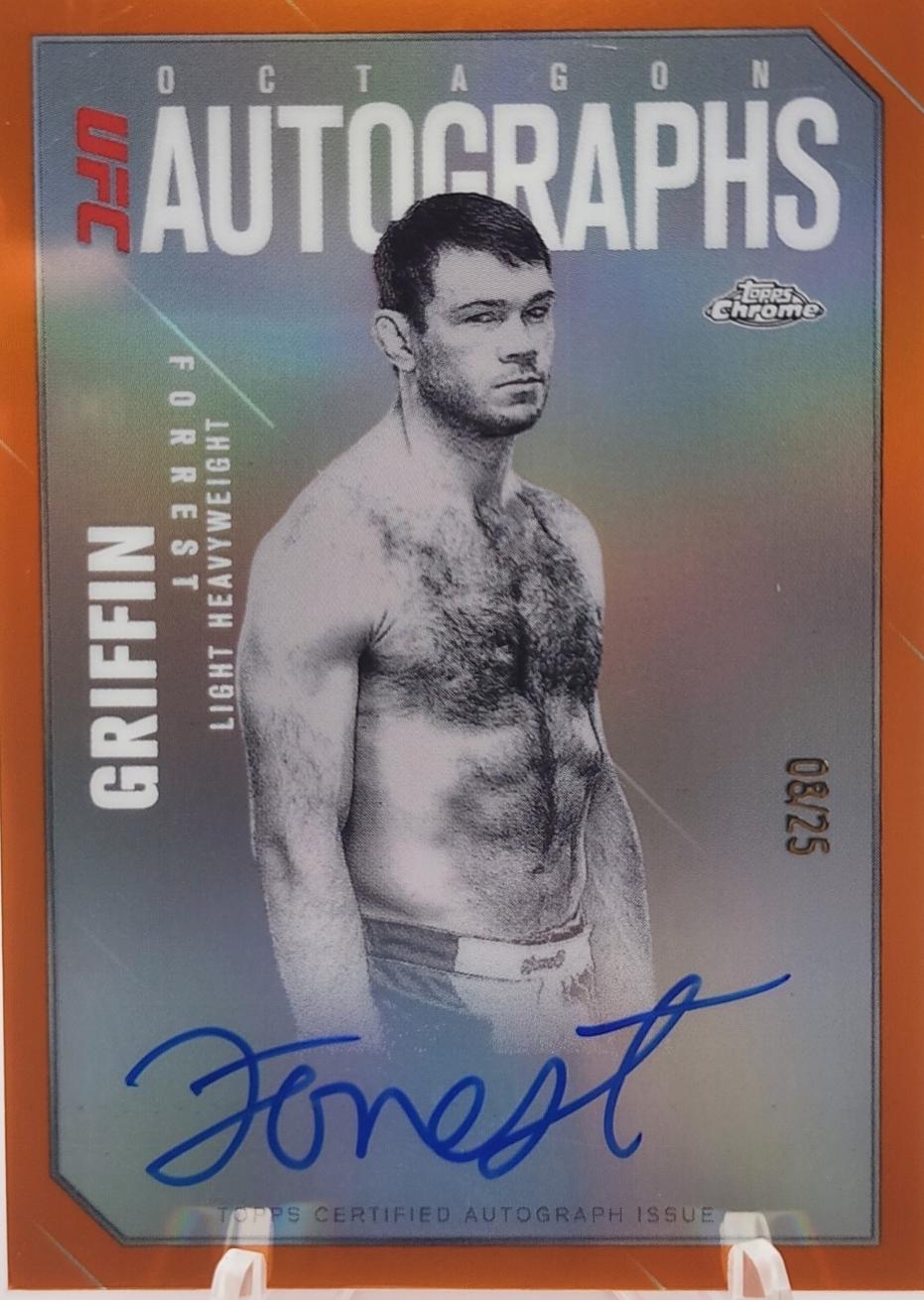 Forrest Griffin [Geometric Orange Refractor] #OLA-FG