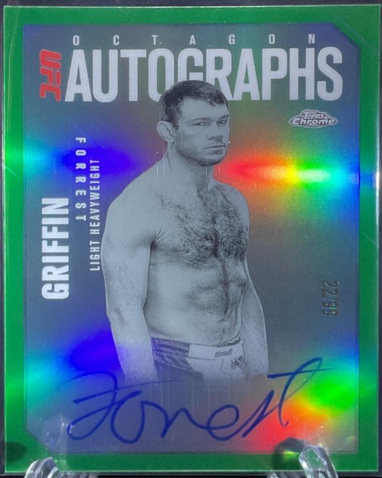 Forrest Griffin [Green Refractor] #OLA-FG