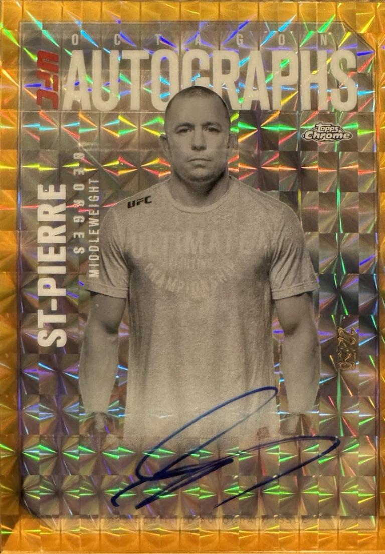 Georges St-Pierre [Geometric Gold Refractor] #OLA-GS