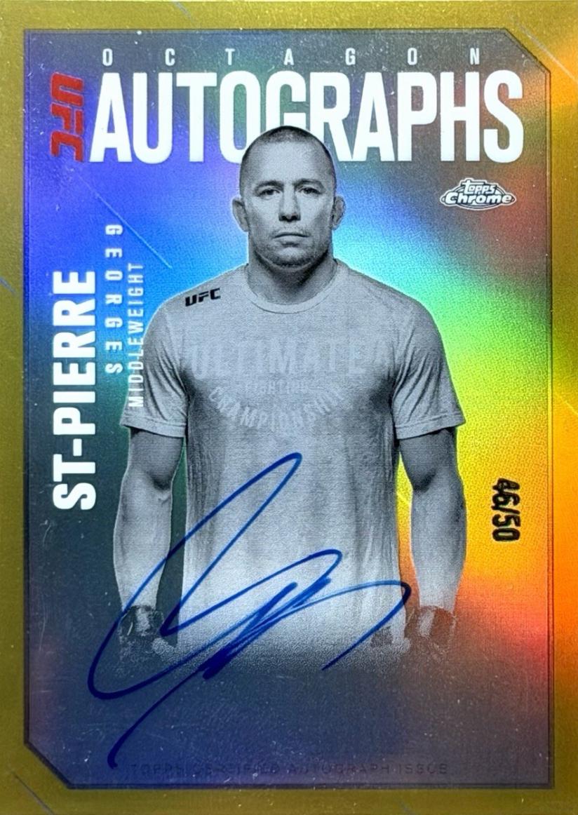 Georges St-Pierre [Gold Refractor] #OLA-GS