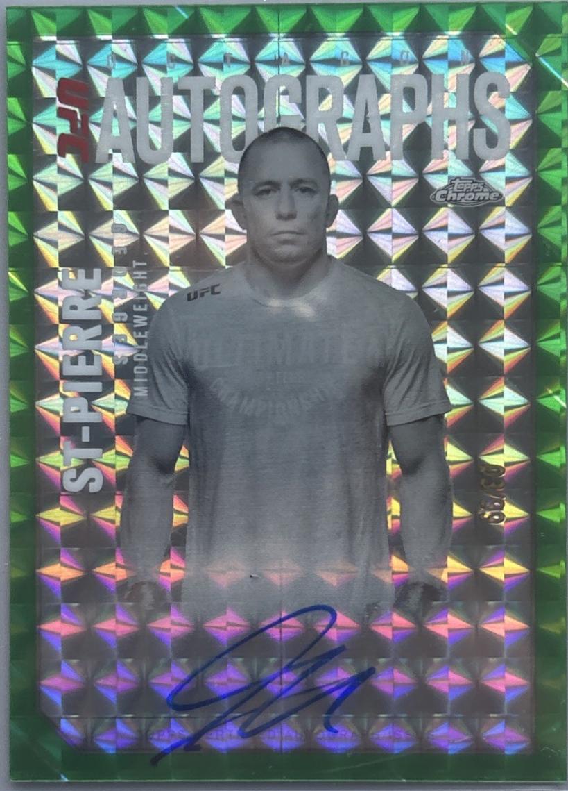 Georges St-Pierre [Green Refractor] #OLA-GS