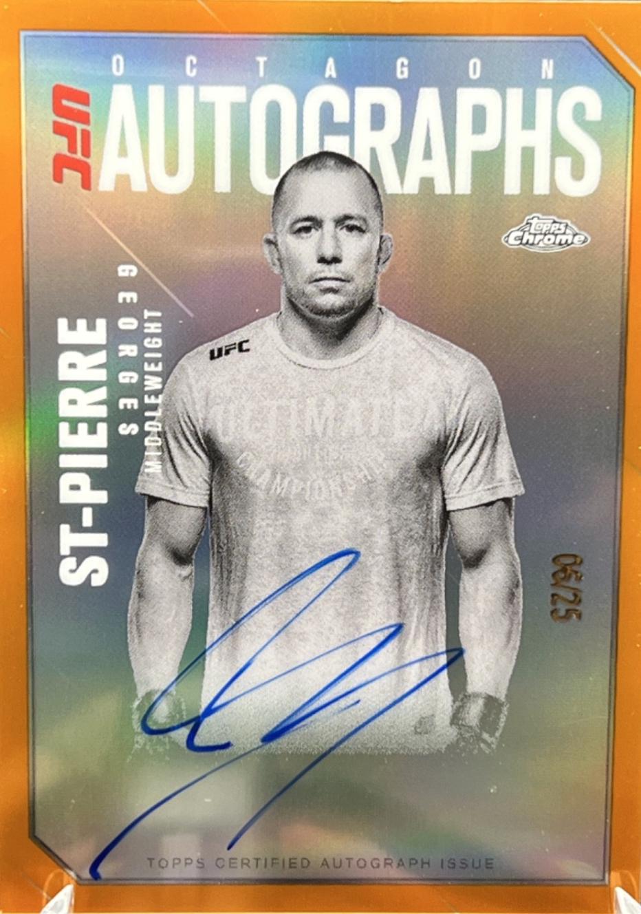 Georges St-Pierre [Orange Refractor] #OLA-GS