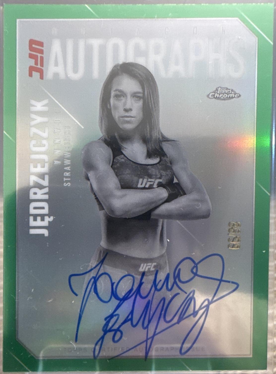 Joanna Jędrzejczyk [Geometric Green Refractor] #OLA-JJ