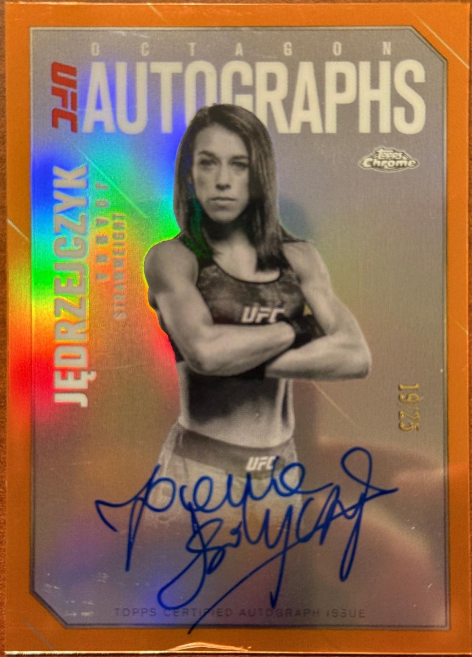 Joanna Jędrzejczyk [Geometric Orange Refractor] #OLA-JJ