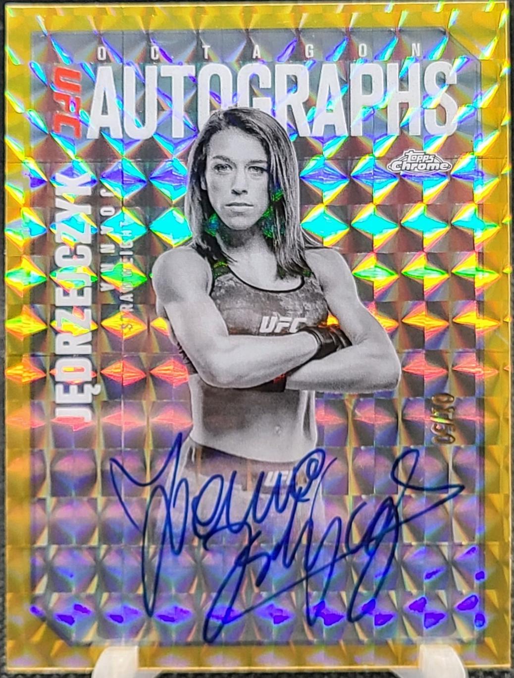 Joanna Jędrzejczyk [Gold Refractor] #OLA-JJ