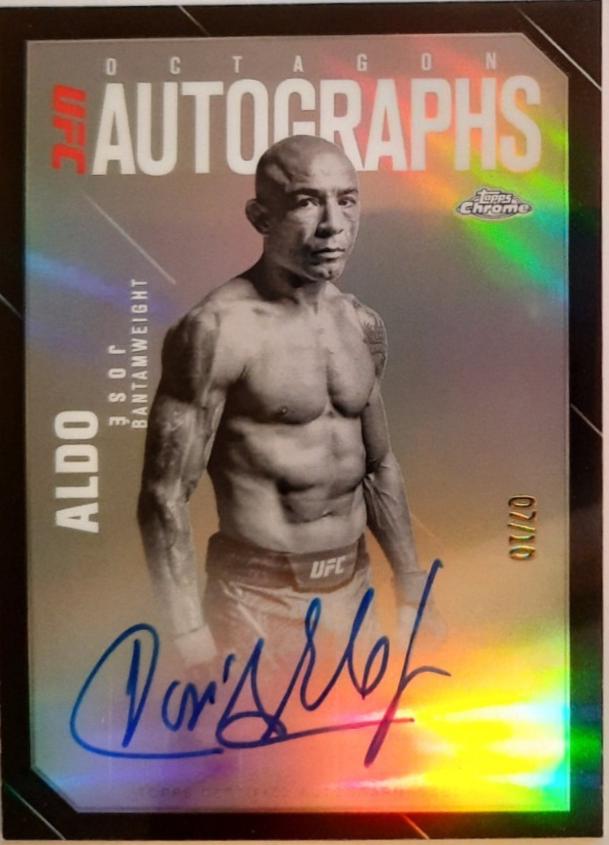 Jose Aldo [Black Refractor] #OLA-JA