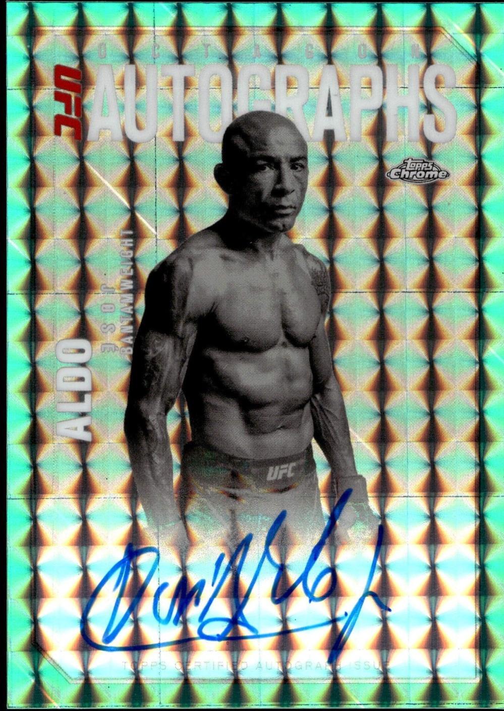 Jose Aldo [Geometric Aqua Refractor] #OLA-JA