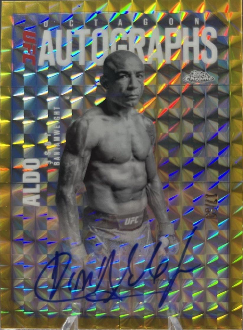 Jose Aldo [Geometric Gold Refractor] #OLA-JA