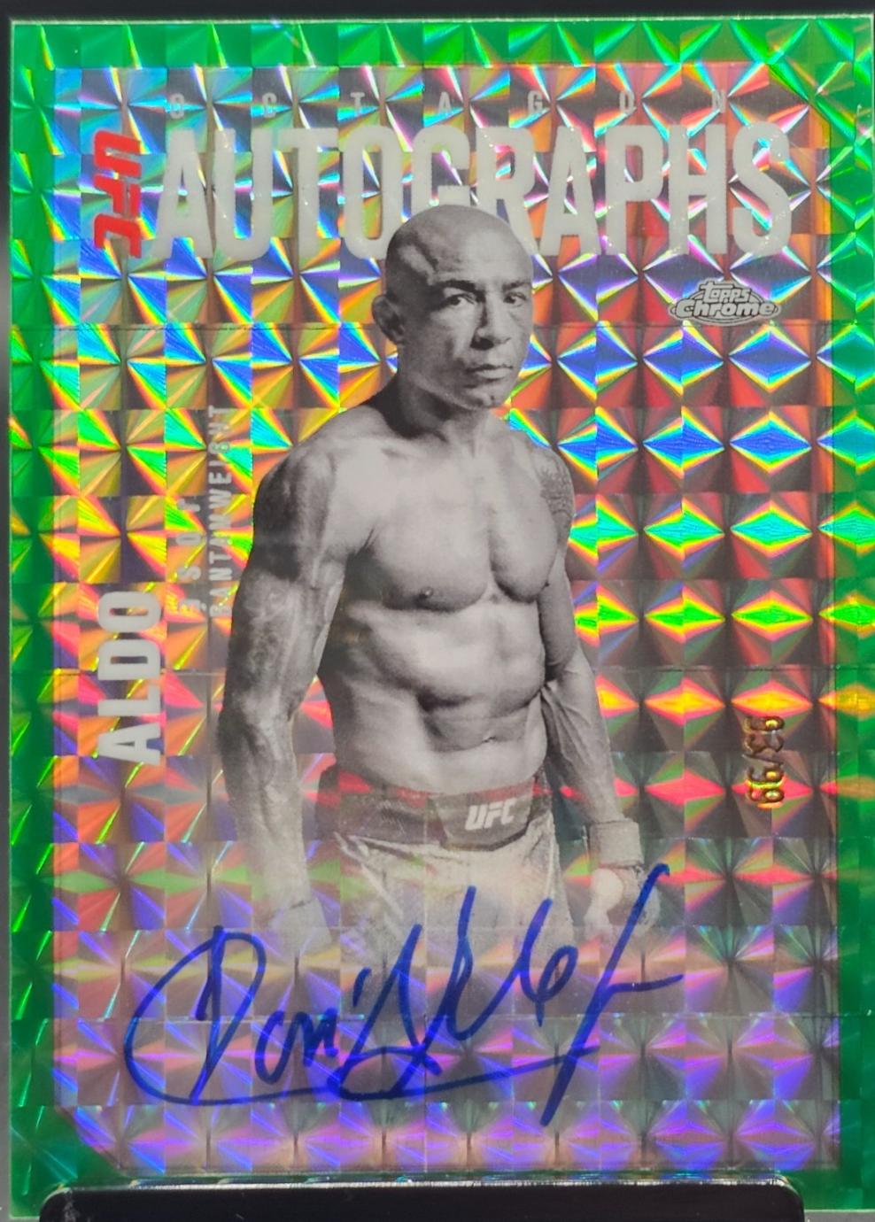 Jose Aldo [Geometric Green Refractor] #OLA-JA