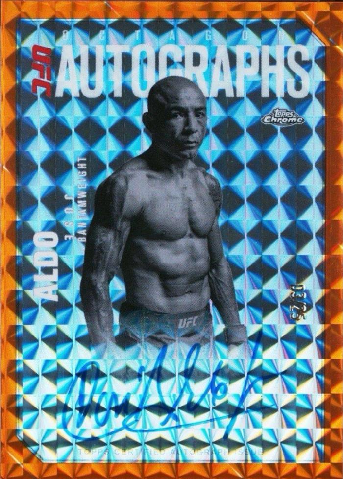 Jose Aldo [Geometric Orange Refractor] #OLA-JA